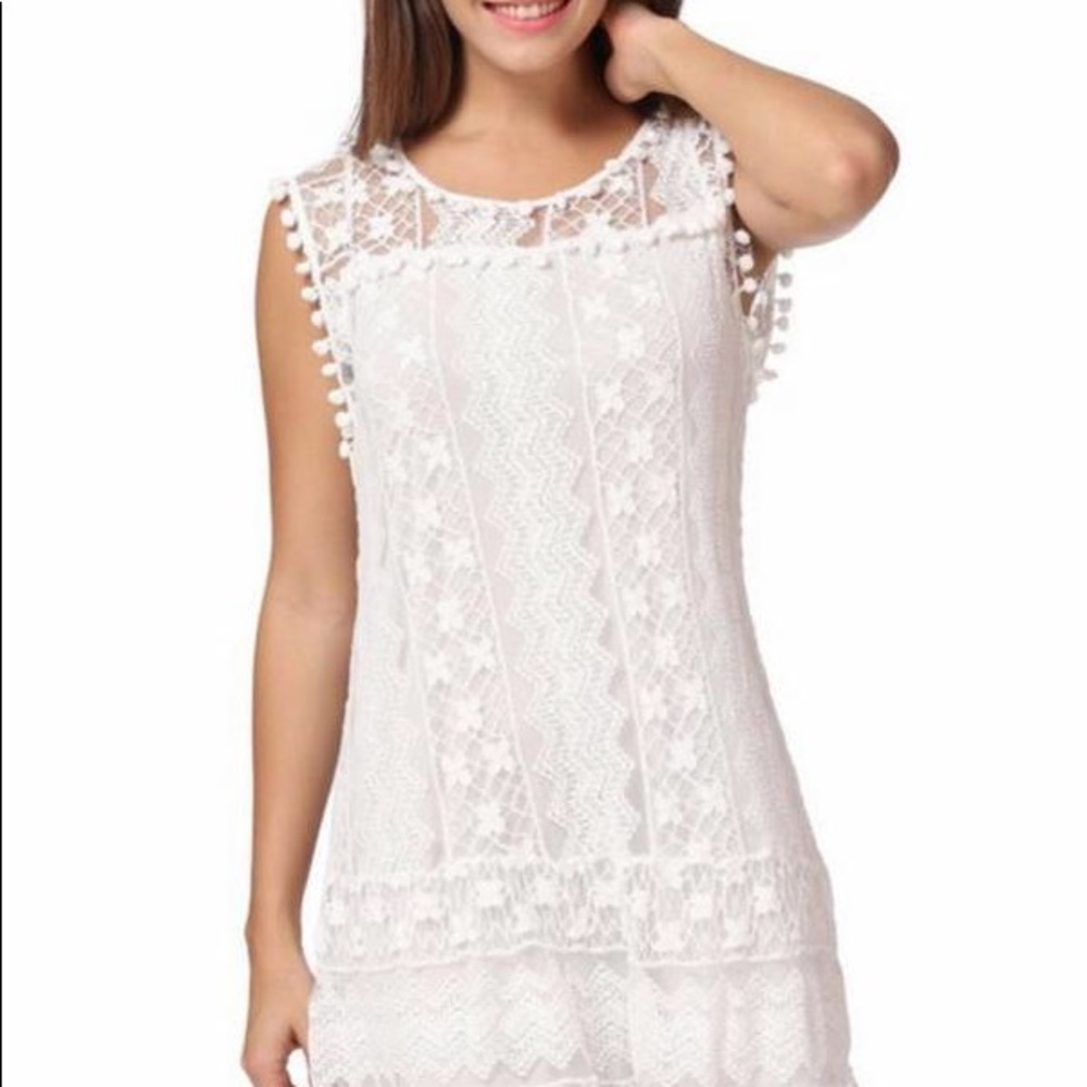 Black  Large Boho Dress NWT - Picture 7 of 10